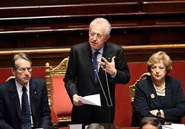 Il discorso programmatico di Mario Monti al Senato