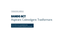 BANDO ACT Aspirare. Coinvolgere. Trasformare.