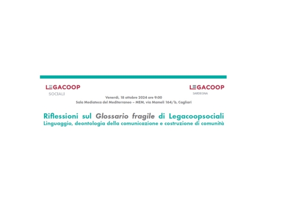 Riflessioni sul “Glossario fragile”. Linguaggi, deontologia della comunicazione e costruzione di comunità. Venerdì 18 ottobre – Cagliari