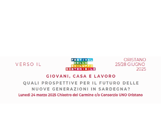 “Giovani, casa e lavoro”. Lunedì 24 marzo ad Oristano l’evento di Generazioni Legacoop Sardegna